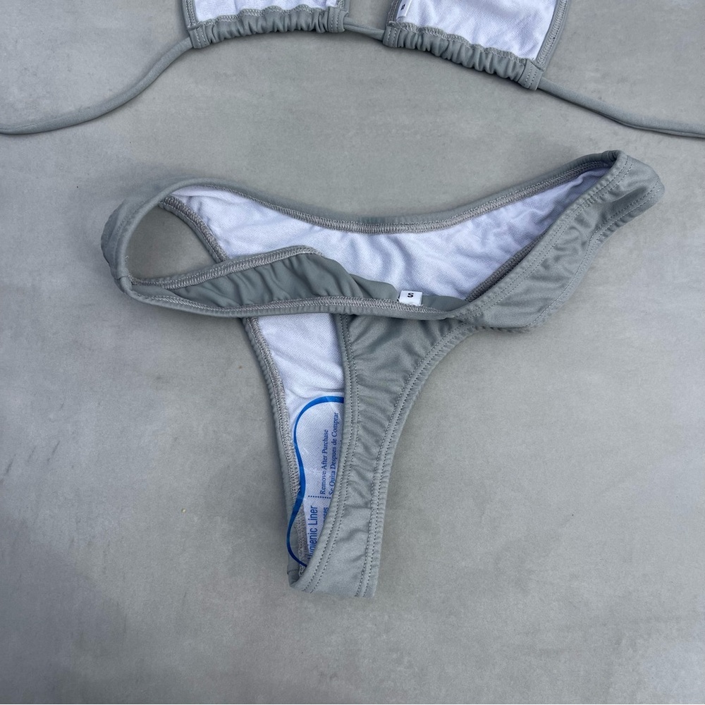 Grey Bikini Set - Picture 4 of 5